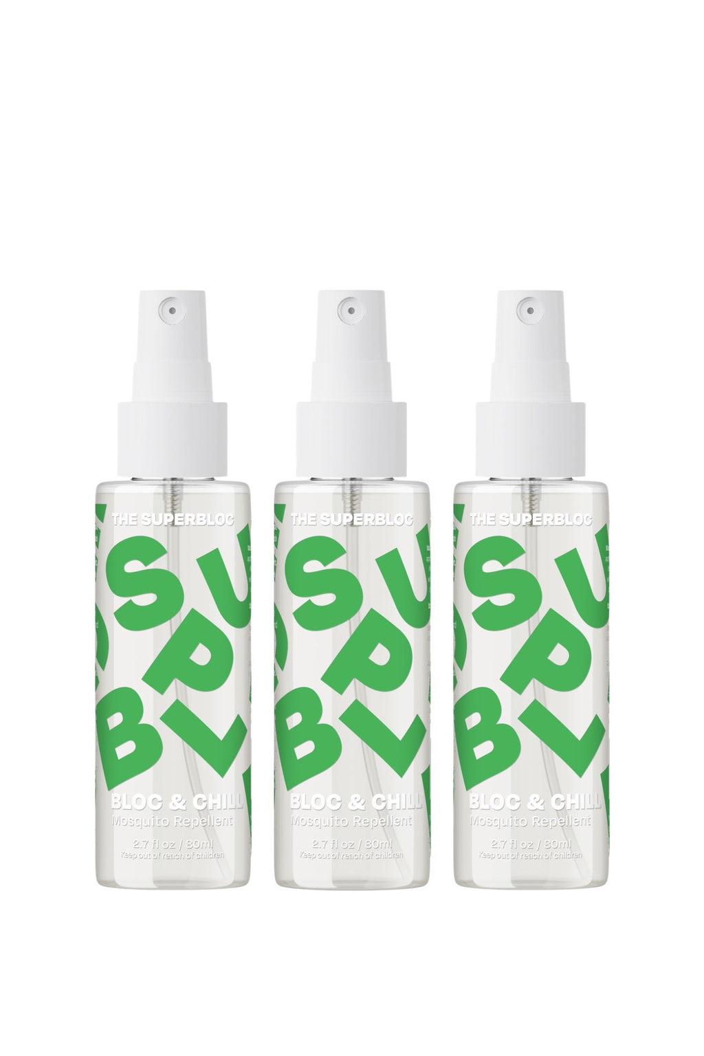 Bloc & Chill Mosquito Repellent Sprays