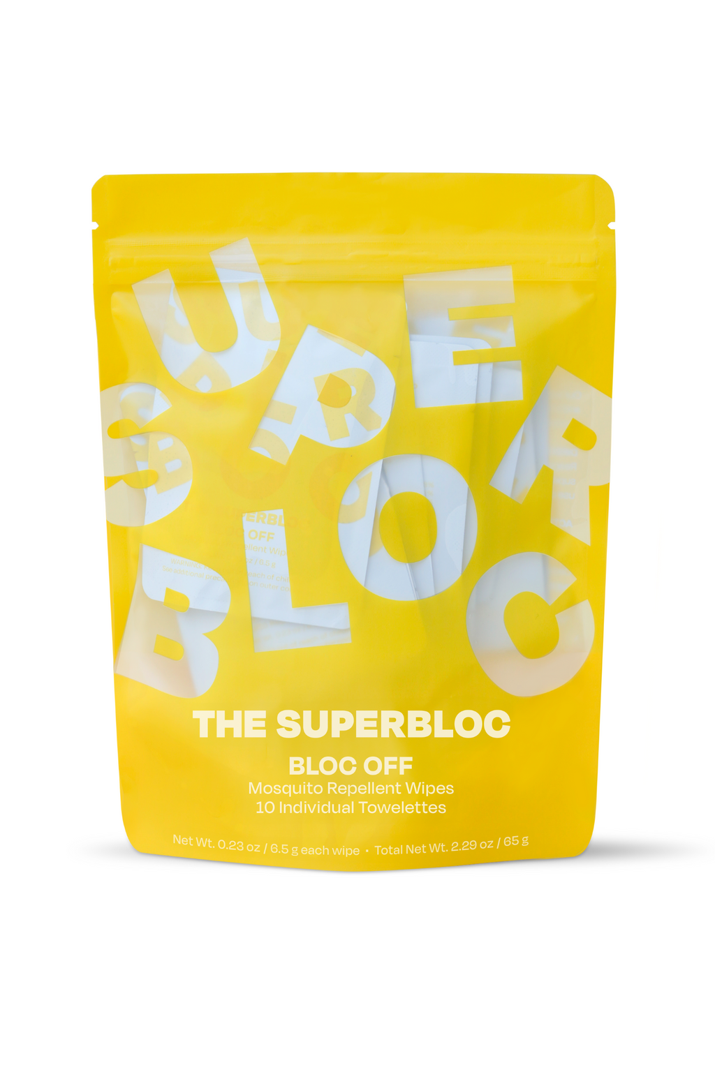 Bloc Off Mosquito Repellent Wipes